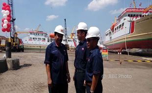 TOL LAUT JOKOWI : Samudra Shipyard Selesaikan Satu Lagi Kapal Perintis 1.200 GT