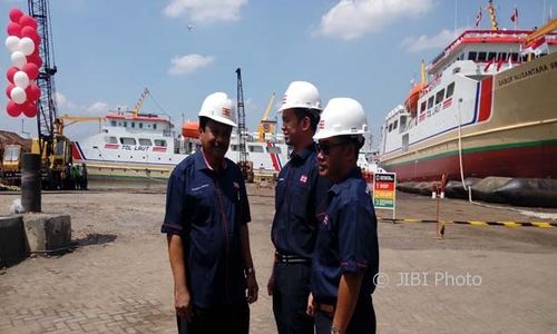 TOL LAUT JOKOWI : Samudra Shipyard Selesaikan Satu Lagi Kapal Perintis 1.200 GT