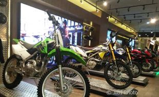 Penjualan Sepeda Motor Kawasaki di DIY Menurun