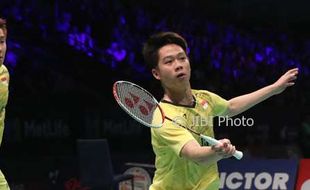 INDONESIA MASTERS 2018 : Marcus/Kevin Menang, Indonesia Raih 2 Gelar