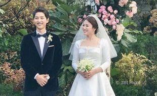 Song Joong Ki dan Song Hye Kyo Nikah, Tagar #SongSongCouplewedding Mendunia