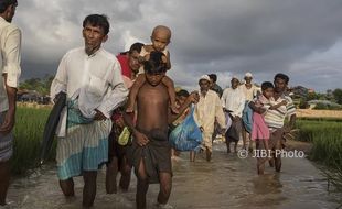 Pengungsi Rohingya Membludak, Bangladesh Buka Lahan Baru