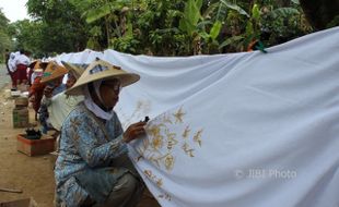 BATIK KLATEN : Pakai Pewarna Alami, Perajin Batik Kebon Raup Omzet Rp100 Juta/bulan