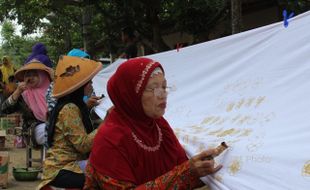 Pasar Lesu Akibat Pandemi, Perajin Batik Kebon Klaten Andalkan Tabungan