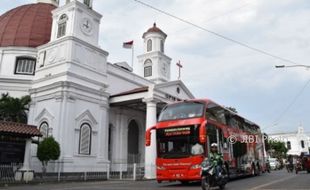 CAGAR BUDAYA SEMARANG : Jalanan Kota Lama Tiru Jalanan Eropa