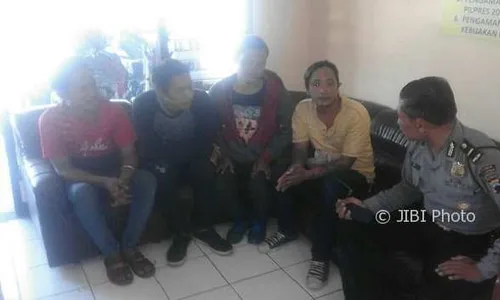 Polisi Salatiga Tangkapi Pengamen di 2 Pasar