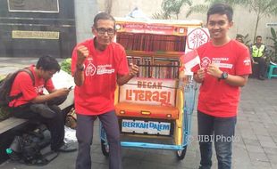 Hari Sumpah Pemuda, Perhumas Muda Jogja Kampanye Gemar Membaca Buku