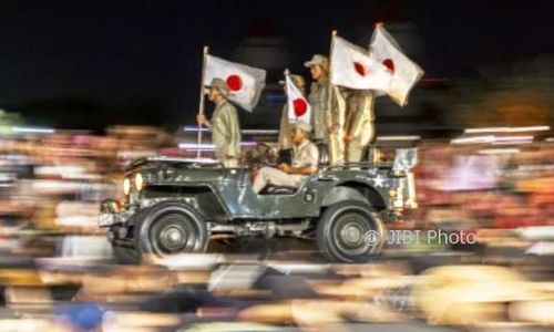 FOTO SEJARAH SEMARANG : Pertempuran 5 Hari Dikenang di Tugu Muda