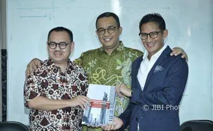 PILKADA 2018 : Sambangi Salatiga, Sandiaga Uno Atur Strategi Kemenangan Sudirman-Ida