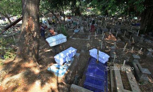 Pemindahan 2.130 Makam TPU Putri Cempo Solo ke TPU Lain Gratis