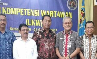 PWI Jateng Uji Kompetensi Wartawan, Gubernur Ganjar Pranowo Minta Dikritik