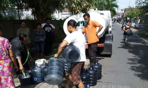 Sumur Kering, 157 Warga Gilingan Solo Krisis Air