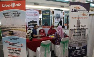 Biro Perjalanan Perang Paket di Umrah Travel Fair Solo