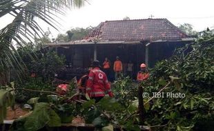 ANGIN KENCANG SRAGEN : Korban Lisus Sribit Bertambah Jadi 41 Rumah Rusak