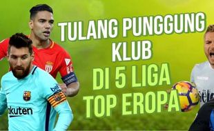 #ESPOSPEDIA : Mesin Gol di 5 Liga Top Eropa