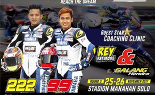 Pembalap Top Galang Hendra Siap Ramaikan Yamaha Cup Race 2017 di Solo