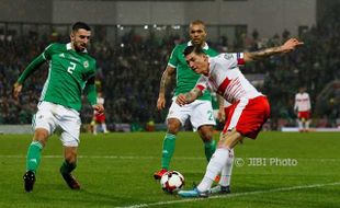 PLAY-OFF PIALA DUNIA : Swiss Menang, Irlandia Utara Merasa Dirugikan