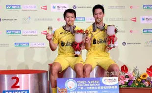 HONG KONG OPEN 2017 : Marcus/Kevin Juara, Ini Hasil Lengkap Babak Final