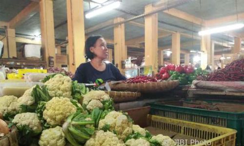 Harga Seledri Mahal, Pedagang Pasar Beringharjo Jogja Kurangi Stok Komoditas Lain