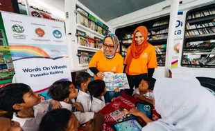 Ada Perpustakaan Keliling yang Tak Biasa di Jogja