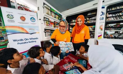 Ada Perpustakaan Keliling yang Tak Biasa di Jogja