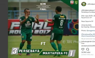 LIGA 2 : Persebaya Promosi ke Liga 1