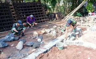 Syukurlah...Sembilan Rumah Veteran Miskin Direhab