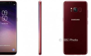 Samsung Luncurkan Galaxy S8 Burgundy Red