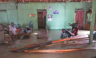 FOTO BENCANA JATENG : Begini Banjir Landa Grobogan