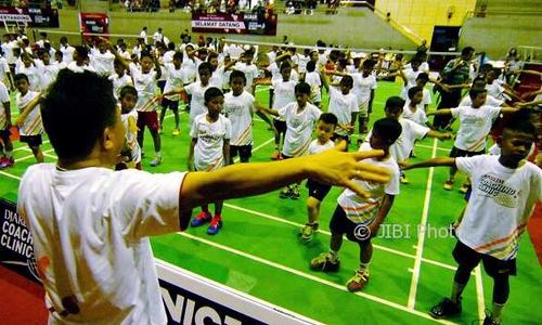 Foto Djarum Coaching Clinic Bulu Tangkis