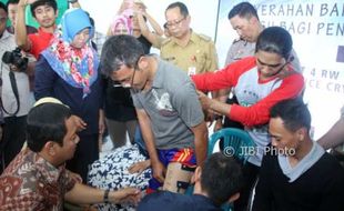 Wali Kota Semarang Janji Danai Bantuan Kaki Palsu