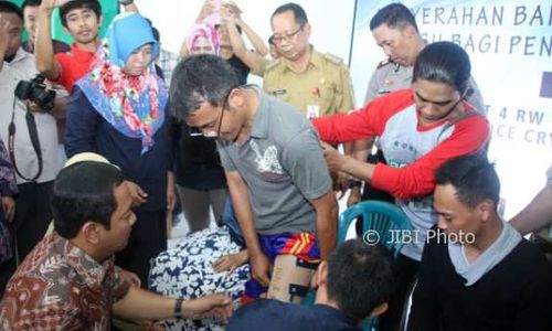 Wali Kota Semarang Janji Danai Bantuan Kaki Palsu