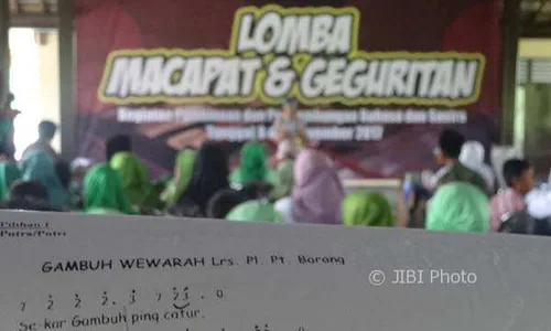 Bukan Sekadar Nembang, Macapat Juga Sarana Pembelajaran Budi Pekerti