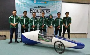 Mahasiswa UMY Perkenalkan Mobil Listrik Lingsar Proto 2