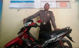 KRIMINAL BANTUL : Pinjam Motor untuk Antar Anak tapi Tak Dikembalikan, Jatmiko Diburu hingga Magelang