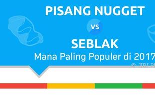 #ESPOSPEDIA : Pisang Nugget Vs Seblak, Mana Paling Populer di 2017?