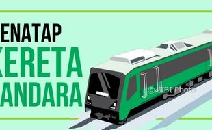 KA Bandara Solo bakal Layani 60 Trip PP, Ini Kapasitasnya