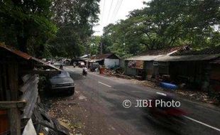 PENATAAN KOTA SOLO : 137 Bangunan di Tembok Barat TSTJ Segera Dibongkar