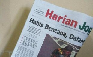 HARIAN JOGJA HARI INI : Habis Bencana,  Datang Penyakit