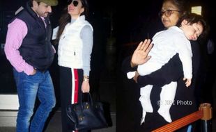 Kareena Kapoor dan Saif Ali Khan Liburan ke Eropa