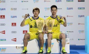 Juara BWF Super Series Finals 2017, Marcus/Kevin Diguyur Bonus Rp300 Juta