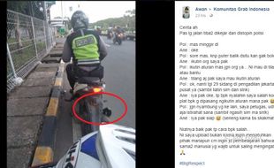 Sempat Ditawari Sidang Atau Bantu, Pria Ini Batal Ditilang Karena Polisi