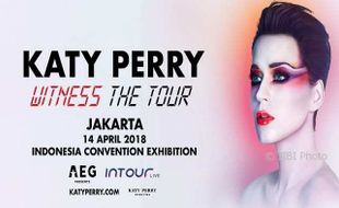 Pengin Beli Tiket Konser Katy Perry? Di Sini Tempatnya