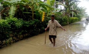 Hujan Semalaman, Kulonprogo Kembali Dilanda Banjir