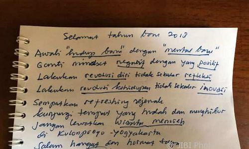 Surat Tulisan Tangan Bupati Kulonprogo Ini Jadi Viral di Medsos