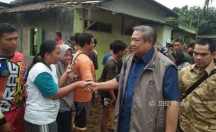 BENCANA PACITAN : SBY Teringat Pernah Jadi Korban Banjir Pacitan