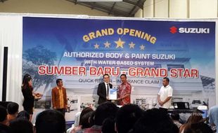 Suzuki Buka Diler Resmi Body and Paint Pertama di DIY