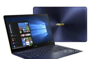 ZenBook 3 Deluxe UX490, Ultrabook Tertipis dengan Core i7 Generasi ke-8