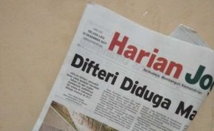 HARIAN JOGJA HARI INI : Difteri Diduga Masuk DIY