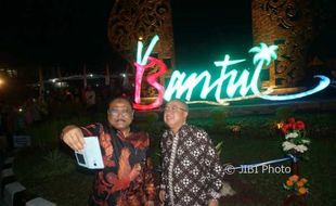 WISATA BANTUL : Cantik, "Gate" Bantul Menarik Jadi Objek Foto